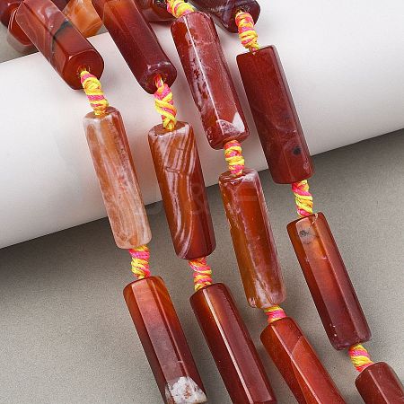 Natural Fire Crackle Agate Beads Strands GG-T001-02B-1