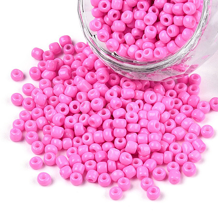 Baking Paint Glass Seed Beads SEED-S001-K2-1