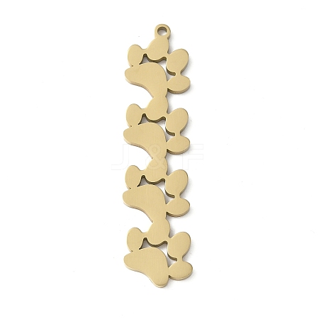 304 Stainless Steel Pendants LS-STAS-E501-01G-04-1