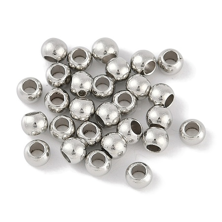 CCB Plastic Round Beads ALUM-U001-07B-03-1