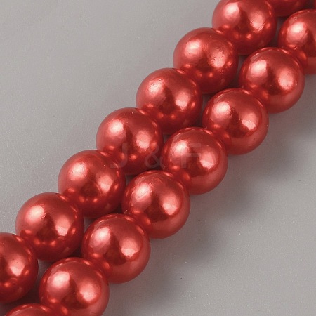 Imitation Pearl Acrylic Beads OACR-WH0002-03B-1