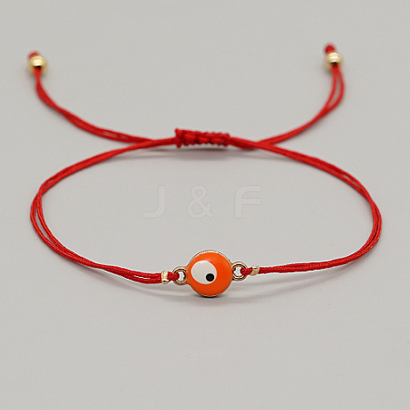 Alloy Evil Eye Link Bracelet TI1852-4-1