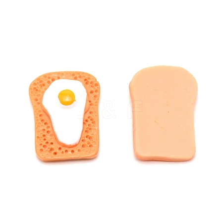 Resin Cabochons Accessories LS-RESI-WH0021-20-1