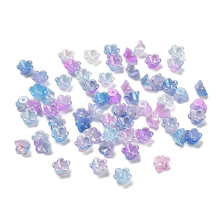 ABS Plastic Bead Caps KY-G034-01A-1