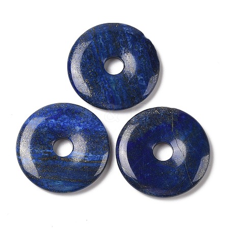 Dyed Natural Lapis Lazuli Pendants G-F524-H13-1