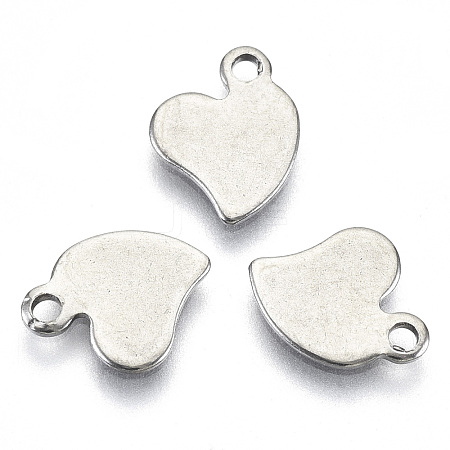 Non-Tarnish 201 Stainless Steel Charms STAS-R116-017-1