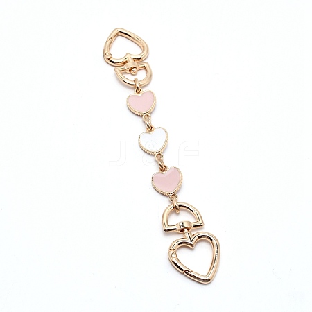 Light Gold Zinc Alloy Hanger Clasps FIND-WH0066-36D-1