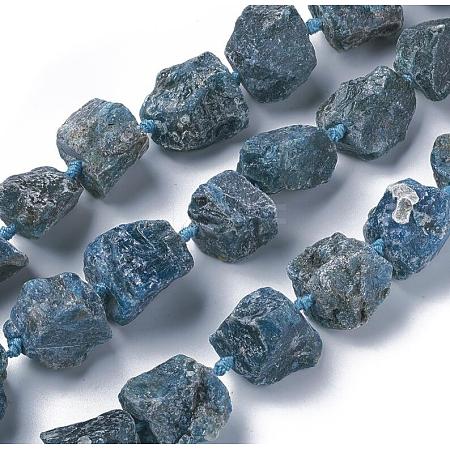 Natural Apatite Beads Strands G-F595-I01-1