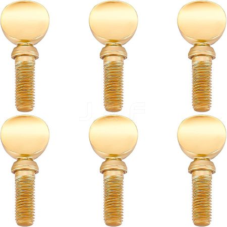 Brass Neck Receiver Tightening Screws AJEW-WH0307-19-1