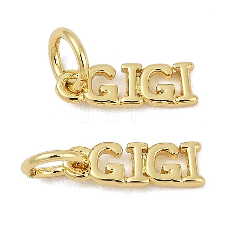 Brass Charms KK-S527-02G-B-1