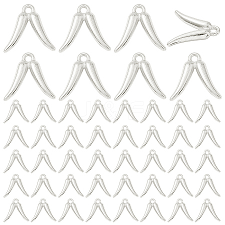 60Pcs Tibetan Style Alloy Pendants FIND-SC0019-36AS-1