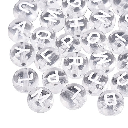 Transparent Acrylic Beads TACR-SZ0001-01B-1