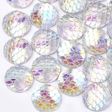 Resin Cabochons X-CRES-Q207-12mm-06-1