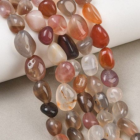 Natural Agate Beads Strands GG-CBA787B-A35-1