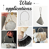 Alloy Rhinestone Round Rope Bag Straps FIND-WH0419-41A-6