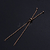 Adjustable 201 Stainless Steel Slider Bracelets Making LS-STAS-S105-JN646-3-3