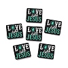 West Cowboy Theme Food Grade Eco-Friendly Silicone Beads SIL-T058-04E-1