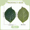 Polyester Artificial Leaf AJEW-WH0752-284C-2
