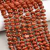 Natural Red Jaseper Beads Strands G-RM250109-A16-1