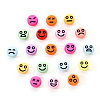 Opaque Acrylic Beads MACR-YW0001-22L-7