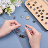 25Pcs Natural Indian Agate European Large Hole Beads G-HY0002-07-3