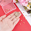 30Pcs Brass Beads KK-BBC0028-28G-3