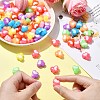 5 Bags Opaque Acrylic Beads OACR-CJ0001-73-4