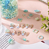 Opaque ABS Plastic Beads FIND-TAC0016-33A-8