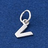 925 Sterling Silver Letter Charms LS-STER-C012-01S-V-2