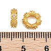 Brass Micro Pave Clear Cubic Zirconia European Beads KK-CBA6A75-44G-3