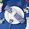 Butterfly Paper Napkin Rings AJEW-WH0348-03-4