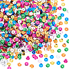 140G 7 Colors Plastic Paillette Beads PVC-SC0001-13-1