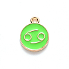 Alloy Enamel Pendants LS-X-ENAM-S124-01A-06D-2