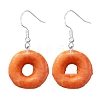 Acrylic Food Model Dangle Earrings PW-WG51A76-03-1