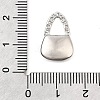 Brass Micro Pave Cubic Zirconia Pendants KK-C096-12P-3
