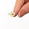 Brass Adjustable Rings for Women RJEW-R005-04G-5