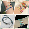 240Pcs 12 Colors 2-Hole Baking Paint Glass Seed Beads SEED-ME0001-10A-5