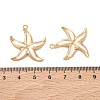 304 Stainless Steel Enamel Pendants STAS-Q119-10B-G-3