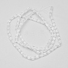 Transparent Glass Beads Strands EGLA-E046-B01-2
