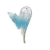 Resin with Rhinestone Claw Hair Clips PW-WG239EE-01-1