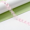 Transparent Glass Beads Strand GLAA-F112-03F-2