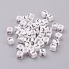 Acrylic Horizontal Hole Letter Beads OACR-YW0002-08L-1