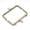 Iron Purse Frame Handle for Bag Sewing Craft Tailor Sewer FIND-T008-082AB-2