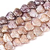 Natural Baroque Keshi Pearl Beads Strands PEAR-N020-P41-02B-2