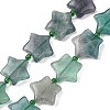 Natural Fluorite Beads Strands G-K359-E14-2