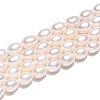 Natural Cultured Freshwater Pearl Beads Strands PEAR-N012-07V-01-5