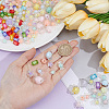 420Pcs 9 Styles Transparent Acrylic Beads TACR-PA0001-33-3