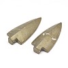 Arrowhead Natural Pyrite Pendants G-I125-44-2