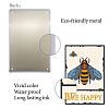 Rectangle Vintage Metal Iron Sign Poster AJEW-WH0157-155-3