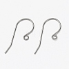 304 Stainless Steel Earring Hooks X-STAS-L253-004P-2